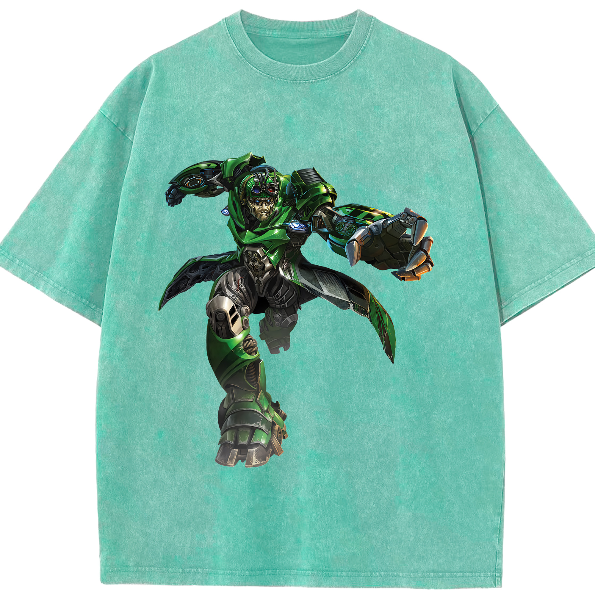 （画像用） Transformers トランスフォーマー 綿100% ヴィンテージ風 半袖Tシャツ（フロントプリント）